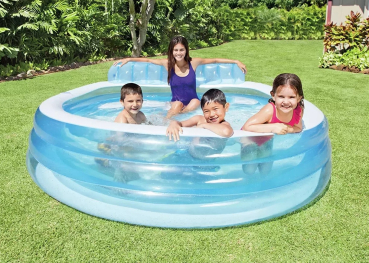 Preview: Intex Swim Center Lounge Family Pool 224x216x76cm